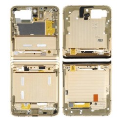 Samsung Galaxy Z Flip Middle Frame Chassis Gold - ORIGINAL Samsung Galaxy Z Flip Middle Frame Chassis Gold - ORIGINAL