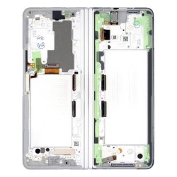 Samsung Galaxy Z Fold 3 Middle Frame Chassis Silver - ORIGINAL Samsung Galaxy Z Fold 3 Middle Frame Chassis Silver - ORIGINAL