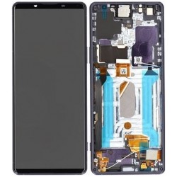 Sony Xperia 1 III LCD Screen With Frame Module - Purple