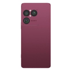 Sony Xperia 1 VIII Rear Housing Back Panel Cover Garnet Red - High Quality Sony Xperia 1 VIII Rear Housing Back Panel Cover Garnet Red - High Quality