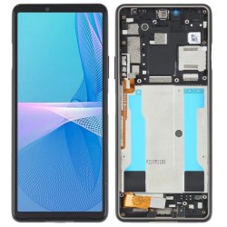 Sony Xperia 10 III LCD Screen With Frame Module - Black