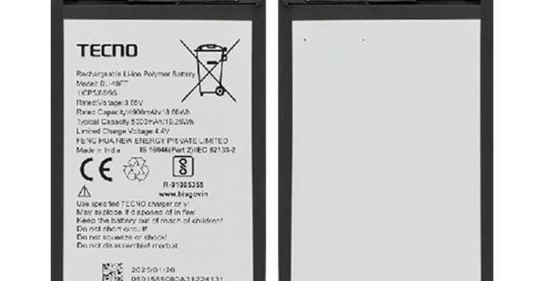 Tecno Spark 30 Battery | ORIGINAL | Cellspare