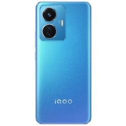 Vivo iQOO Z6 44W Rear Housing Panel Battery Door Module - Lumina Blue