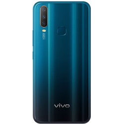 Vivo Y17 Rear Housing Panel Battery Door Module - Mineral Blue