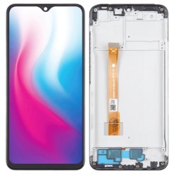 Vivo Y91 LCD Screen With Frame Module - Black