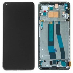 LCD Display With Frame Black For Xiaomi 11 Lite NE 5G | ORIGINAL | Replacement LCD Display With Frame Black For Xiaomi 11 Lite NE 5G | ORIGINAL | Replacement