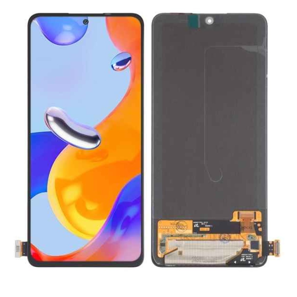 Écran LCD Remplacement Pour Redmi Note 11 - Tactile, 6,43 Pouces - Compatible Modèles 2201117TG/TI/TY - Avec Cadre Noir Et Outils