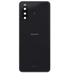 Sony Xperia 10 III Rear Housing Battery Door Module - Black