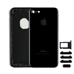 Apple iPhone 7 Rear Housing Full Body Back Panel - Black