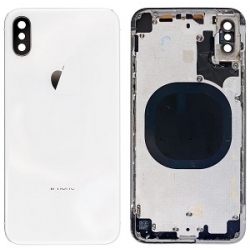Apple iPhone X Rear Housing Battery Door Module - White