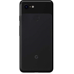 Google Pixel 3 Rear Housing Panel Battery Door - Just Black
