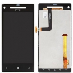 HTC 8X LCD Screen With Digitizer Module - Black