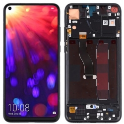 Honor View 20 LCD Screen With Frame Module - Midnight Black