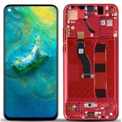 Honor View 20 LCD Screen With Frame Module - Phantom Red