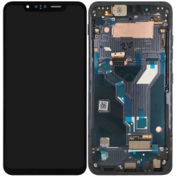 LG G8s ThinQ LCD Screen With Frame Module - Black