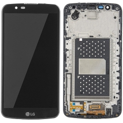 LG K10 2016 LCD Screen With Frame Module - Black