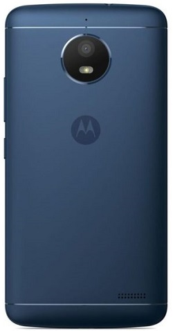 Motorola Moto E4 Rear Housing Panel Battery Door Module Blue