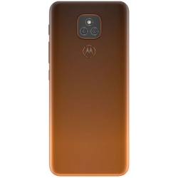 Motorola Moto E7 Plus Rear Housing Panel Battery Door Module - Amber Bronze