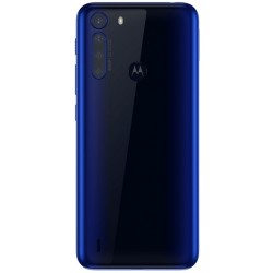 Motorola One Fusion Rear Housing Panel Battery Door Module - Deep Sapphire Blue