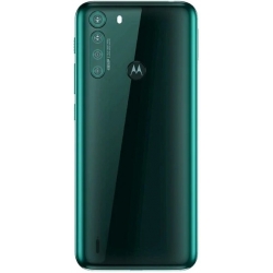 Motorola One Fusion Rear Housing Panel Battery Door Module - Emerald Green