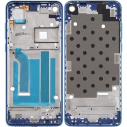 Motorola One Vision Middle Frame Module - Blue