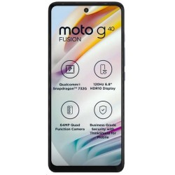 Motorola Moto G40 Fusion LCD Screen With Digitizer Module - Black