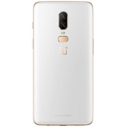 Oneplus 6 Rear Housing Panel Battery Door Module - Silk White