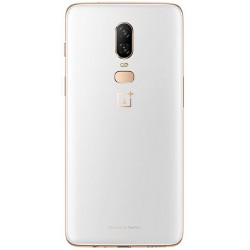 Oneplus 6 Rear Housing Panel Battery Door Module - Silk White