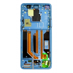 Oneplus 8 Pro Front Housing Frame Module - Ultramarine Blue