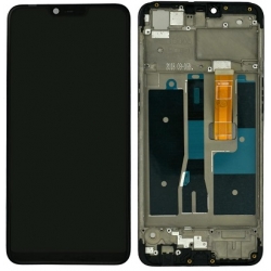 Oppo A3s LCD Screen With Frame Module - Black