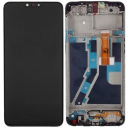 Realme C1 LCD Screen With Frame Module - Black