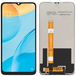 Realme Q2i LCD Screen With Digitizer Module - Black