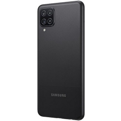Samsung Galaxy A12 Rear Housing Panel Battery Door Module - Black