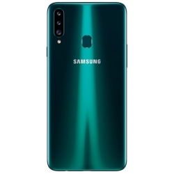 Samsung Galaxy A20s Rear Housing Panel Battery Door Module - Green
