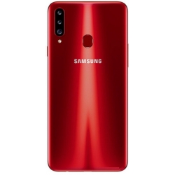 Samsung Galaxy A20s Rear Housing Panel Battery Door Module - Red