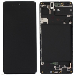 Samsung Galaxy A71 LCD Screen With Frame Module - Black