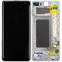 Samsung Galaxy S10 Plus LCD Screen With Frame - Emerald Green