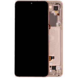 Samsung Galaxy S21 Plus 5G LCD Screen With Frame - Phantom Gold