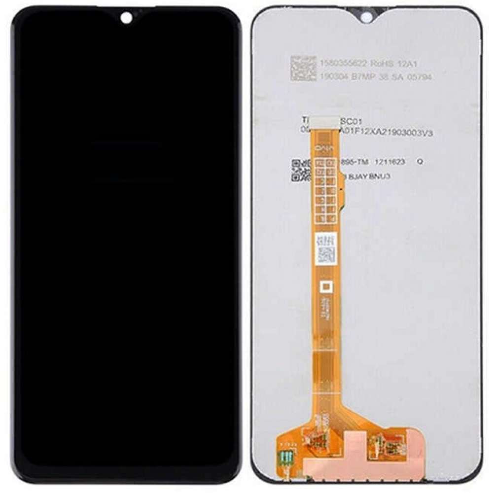 Vivo Y17 LCD Screen Replacement Black 