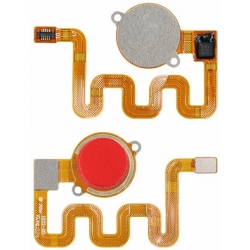 Xiaomi Redmi Note 6 Pro Fingerprint Sensor Flex Cable - Red