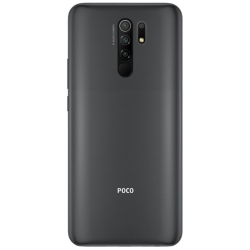 Xiaomi Poco M2 Rear Housing Panel Battery Door Module - Pitch Black