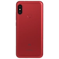 Xiaomi MI A2 Lite Rear Housing Panel - Red