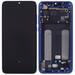 Xiaomi MI 9 Lite LCD Screen With Frame Module - Blue