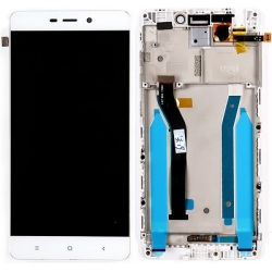 Xiaomi Redmi 4 Prime LCD Screen With Frame Module - White