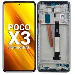 Xiaomi Poco X3 Pro LCD Screen With Frame Module - Black