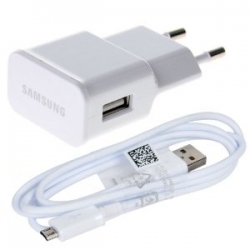 Samsung Galaxy Note 2 N7100 USB Charger With Cable Module - White