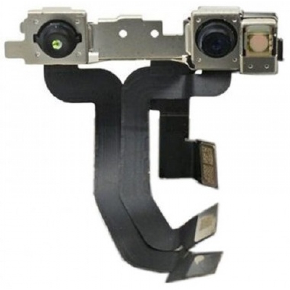 Module de caméra frontale Face à la face avant avec capteur infrarouge et câble flexible de rechange compatible avec iPhone 11 6,1 