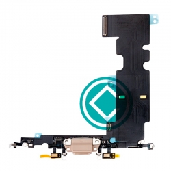 Apple iPhone 8 Plus Charging Port Flex Cable Module - Gold