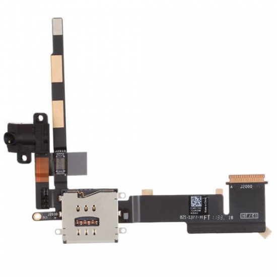 Apple iPad 2 3G Audio Flex Cable With Sim Tray Module Apple iPad 2 3G Audio Flex Cable With Sim Tray Module