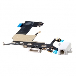Apple iPhone 5 Charging Port Flex Cable Module - White Apple iPhone 5 Charging Port Flex Cable Module - White